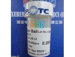 250K 0.200mm 0.200mm BGA Solder Balls PB Leaded PMTC Made in Taiwan